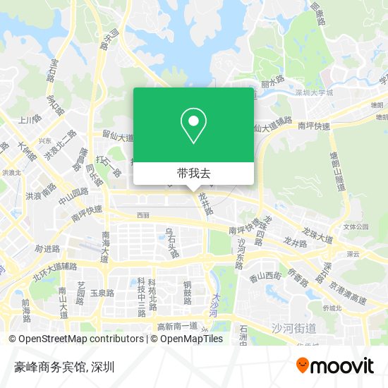 豪峰商务宾馆地图
