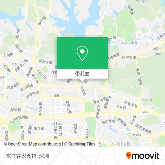 东江客家食馆地图