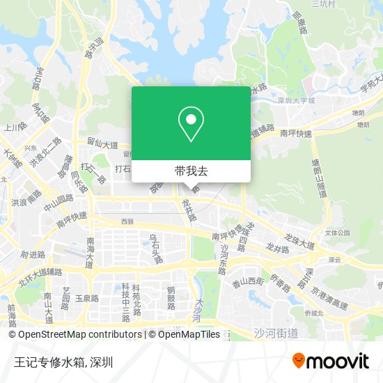 王记专修水箱地图