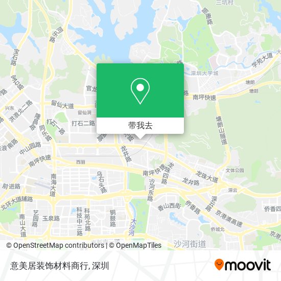 意美居装饰材料商行地图