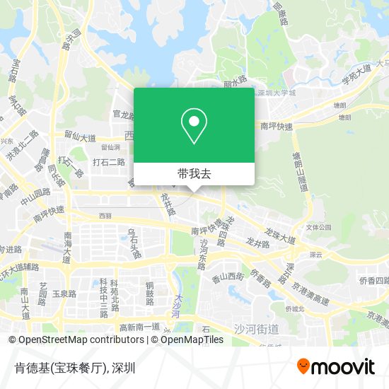 肯德基(宝珠餐厅)地图