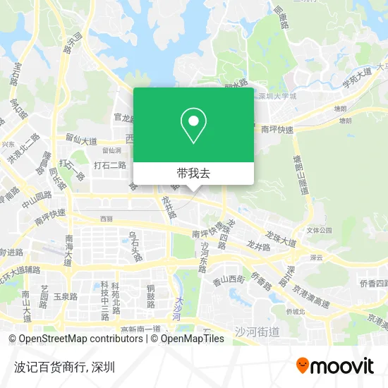 波记百货商行地图