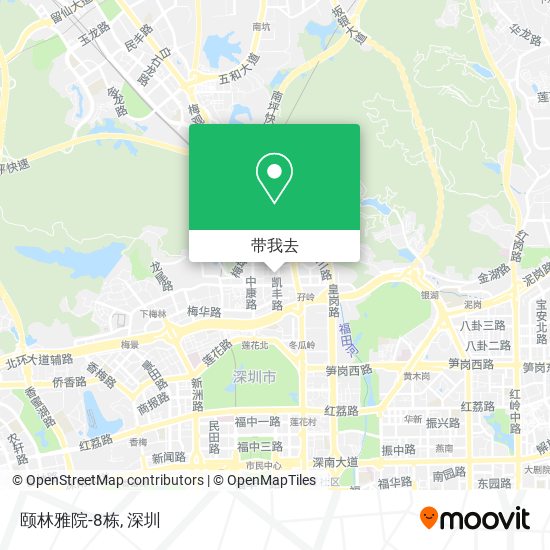 颐林雅院-8栋地图