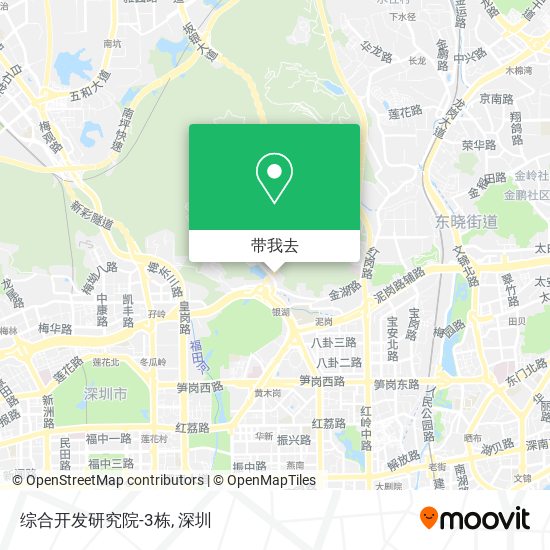 综合开发研究院-3栋地图