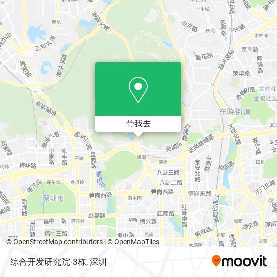 综合开发研究院-3栋地图