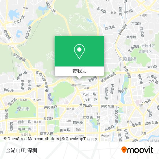 金湖山庄地图