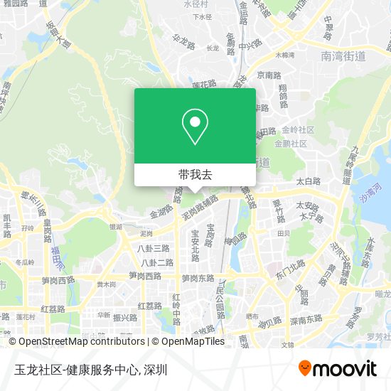 玉龙社区-健康服务中心地图