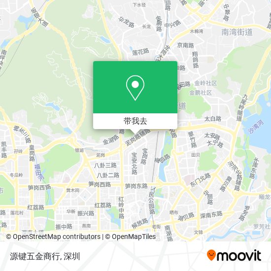 源键五金商行地图