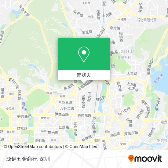 源键五金商行地图