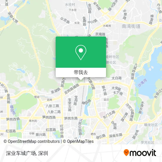 深业车城广场地图