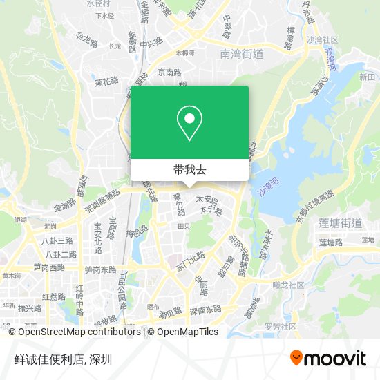 鲜诚佳便利店地图