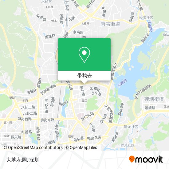 大地花园地图