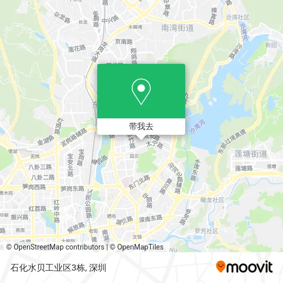 石化水贝工业区3栋地图