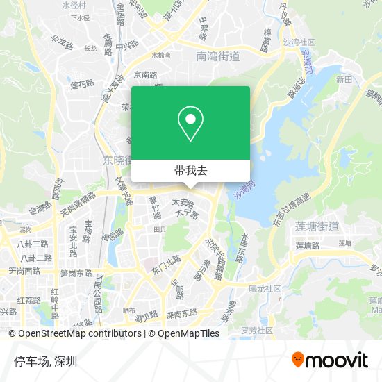 停车场地图