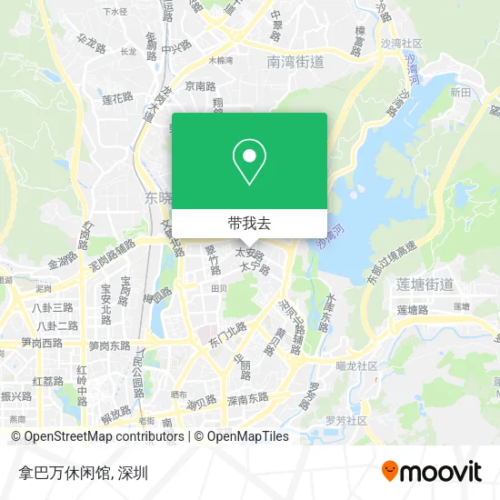 拿巴万休闲馆地图