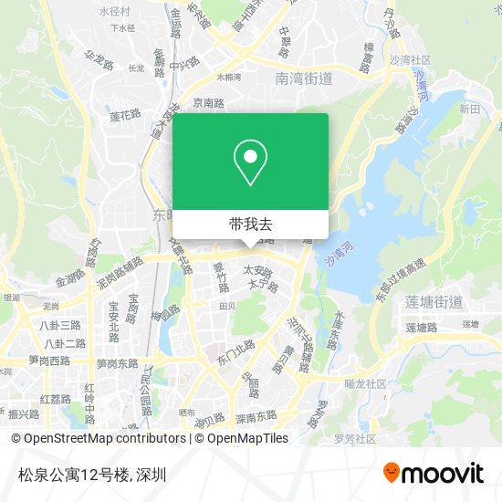 松泉公寓12号楼地图