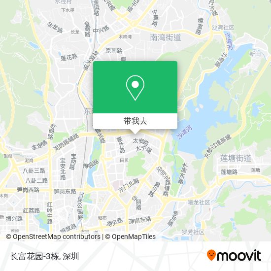 长富花园-3栋地图