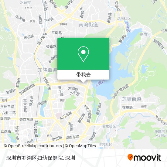 深圳市罗湖区妇幼保健院地图