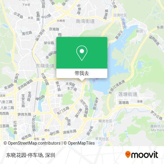 东晓花园-停车场地图