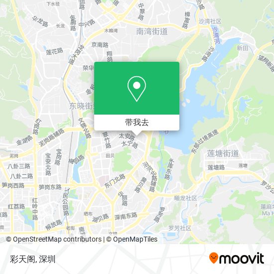 彩天阁地图