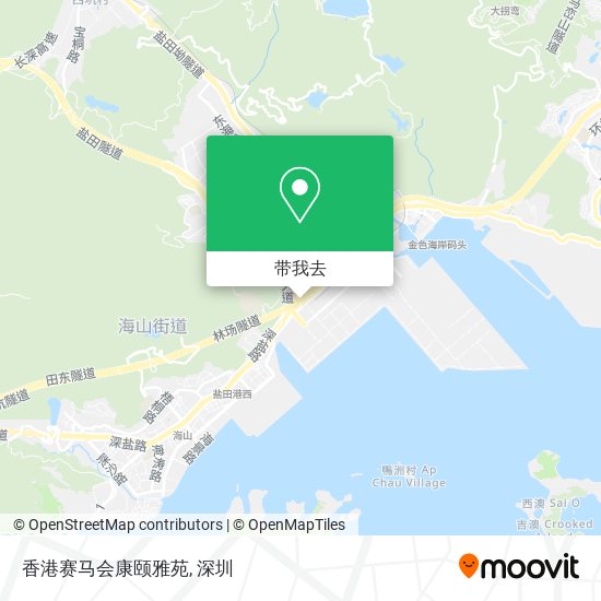 香港赛马会康颐雅苑地图