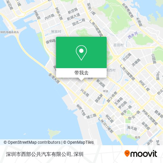 深圳市西部公共汽车有限公司地图