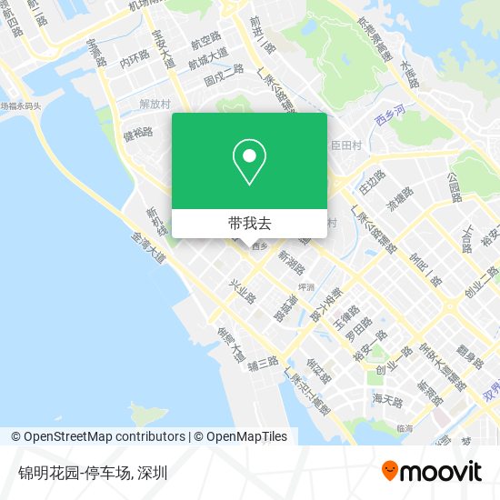 锦明花园-停车场地图