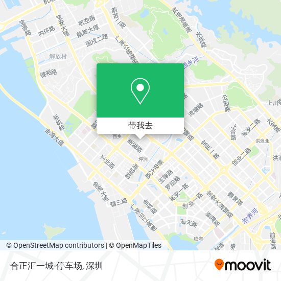 合正汇一城-停车场地图