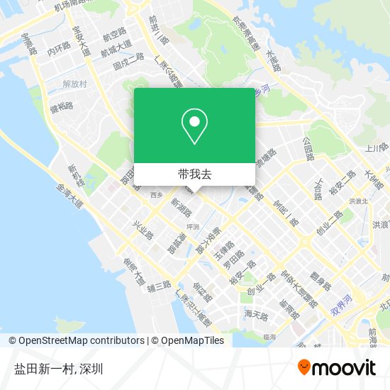 盐田新一村地图