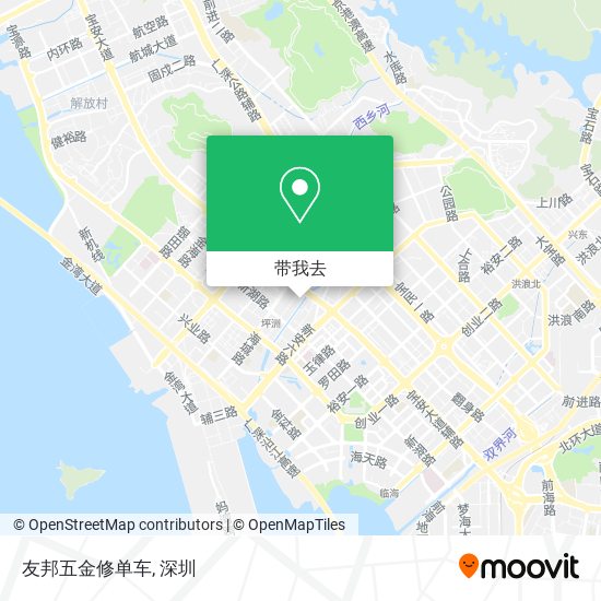 友邦五金修单车地图