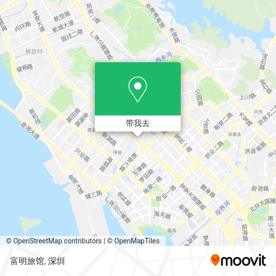 富明旅馆地图