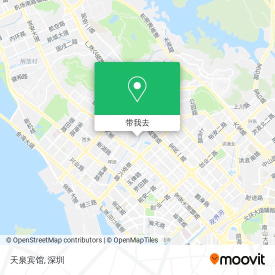 天泉宾馆地图