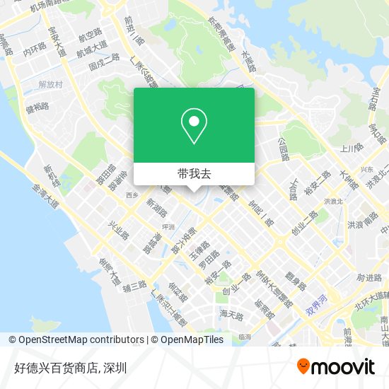 好德兴百货商店地图