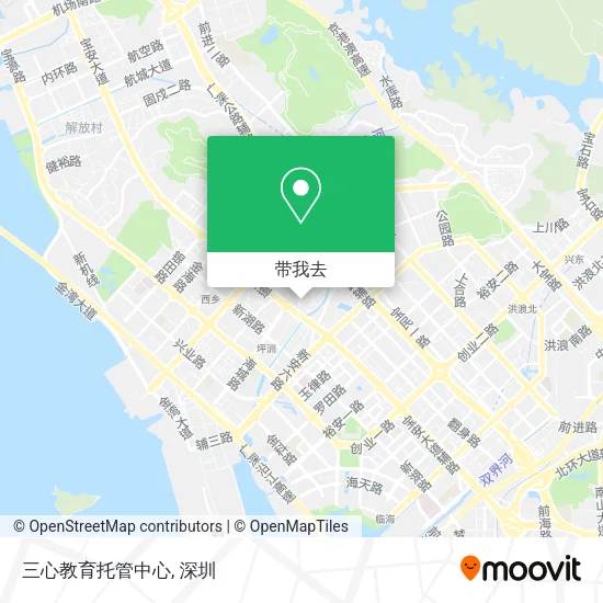 三心教育托管中心地图