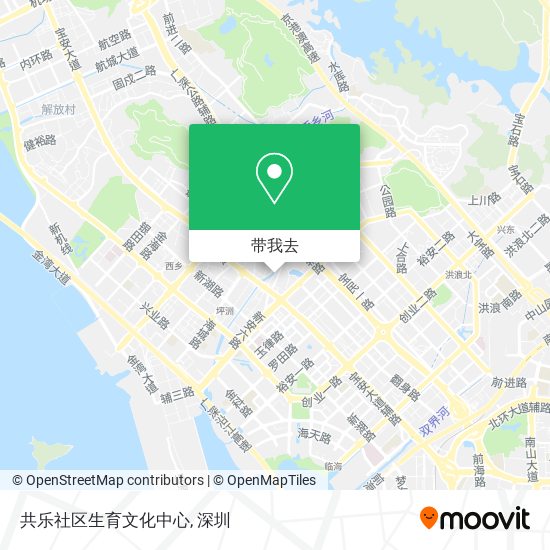 共乐社区生育文化中心地图