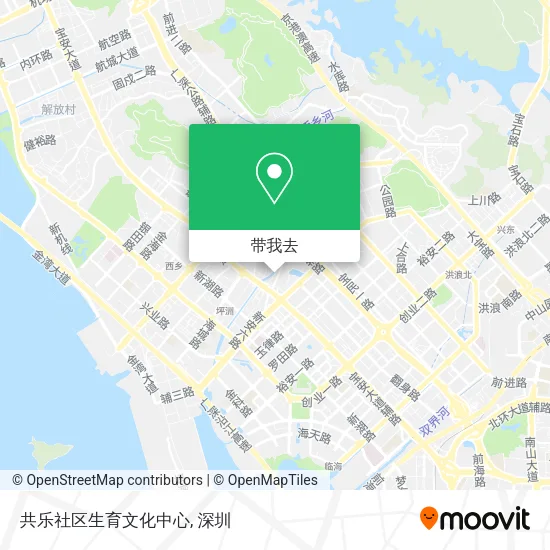 共乐社区生育文化中心地图