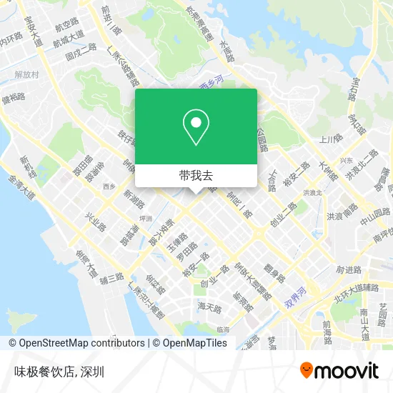 味极餐饮店地图