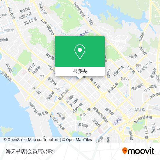 海天书店(会员店)地图