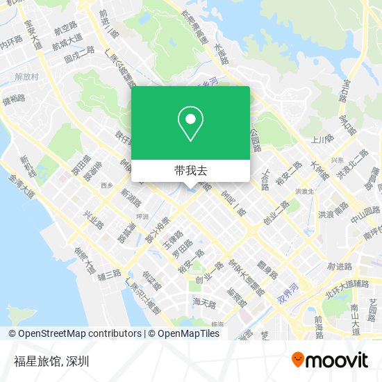 福星旅馆地图