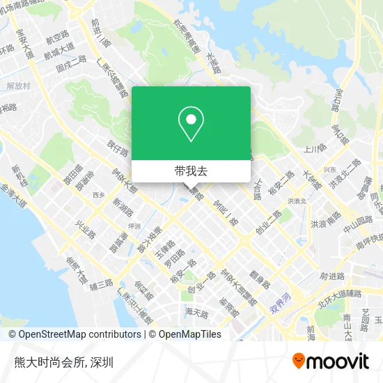 熊大时尚会所地图