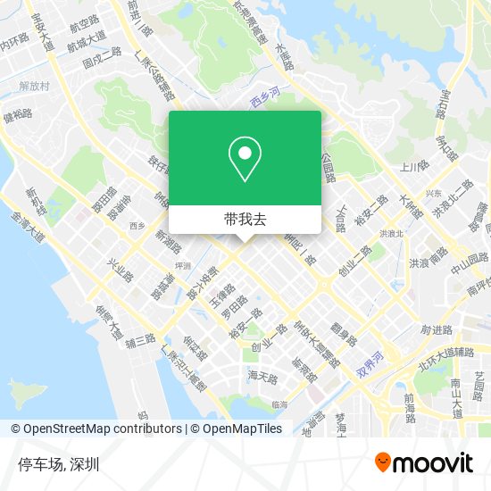 停车场地图