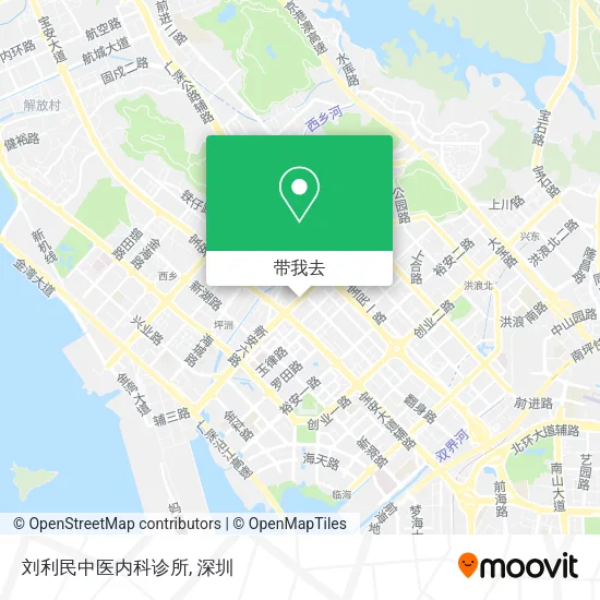 刘利民中医内科诊所地图