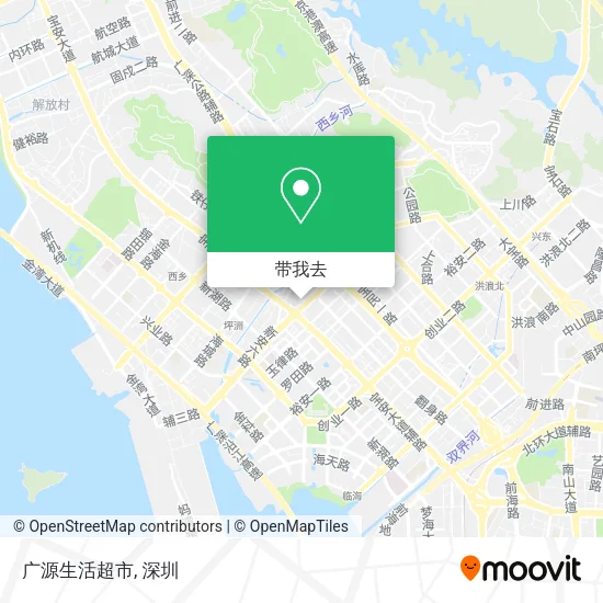 广源生活超市地图