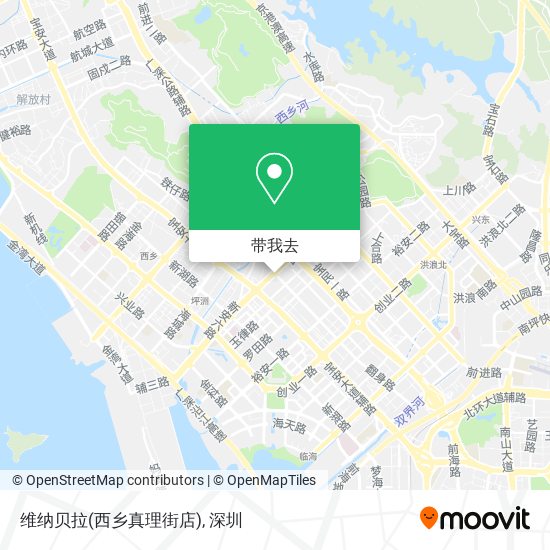 维纳贝拉(西乡真理街店)地图
