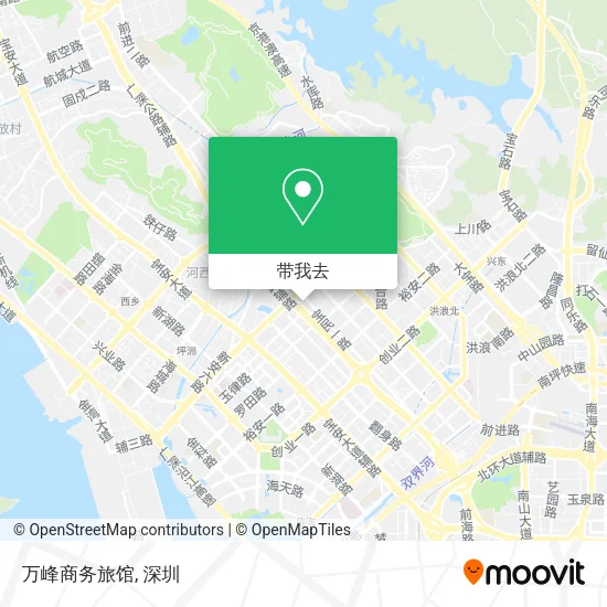万峰商务旅馆地图