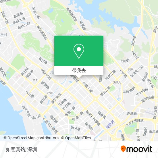 如意宾馆地图