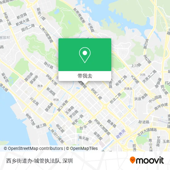 西乡街道办-城管执法队地图