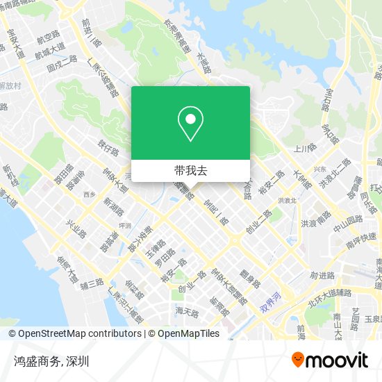 鸿盛商务地图