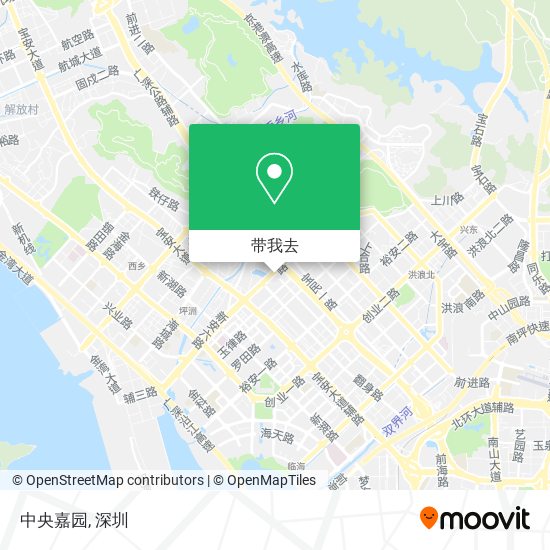 中央嘉园地图