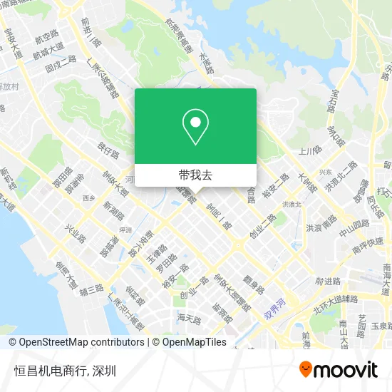 恒昌机电商行地图